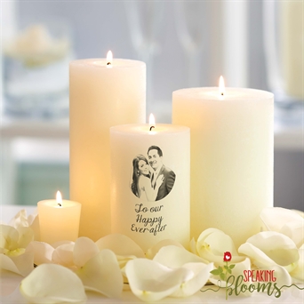 Candle with Portrait