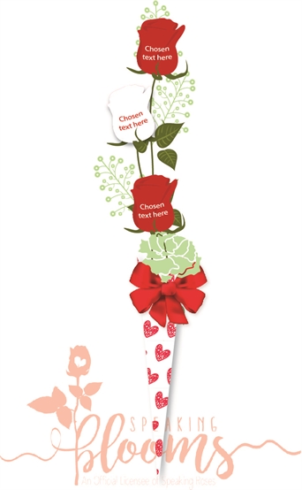 Triple Rose Premium Bouquet